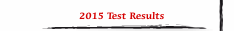 2015 Test Results